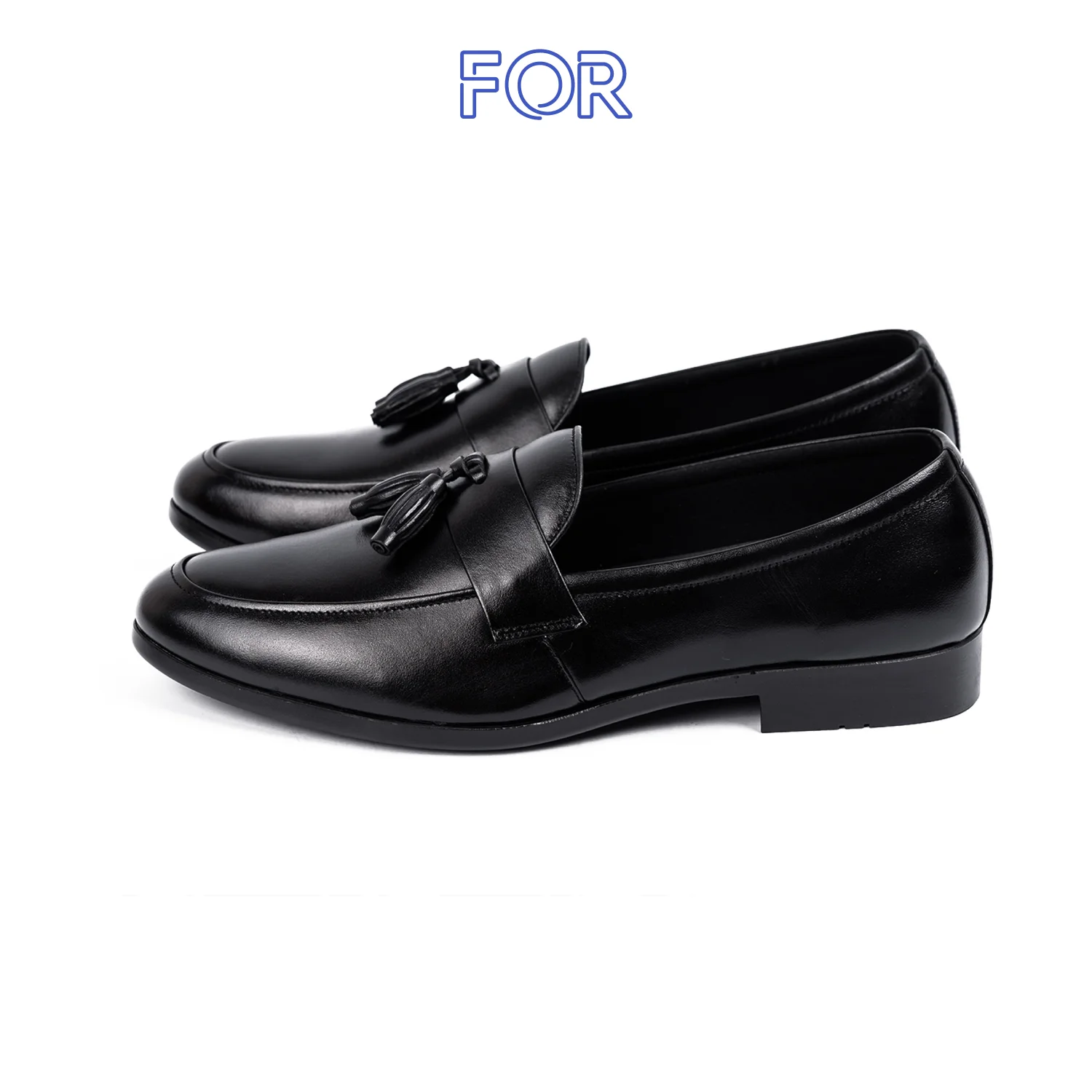 GIÀY LƯỜI TASSEL LOAFERS MÀU ĐEN TLF01