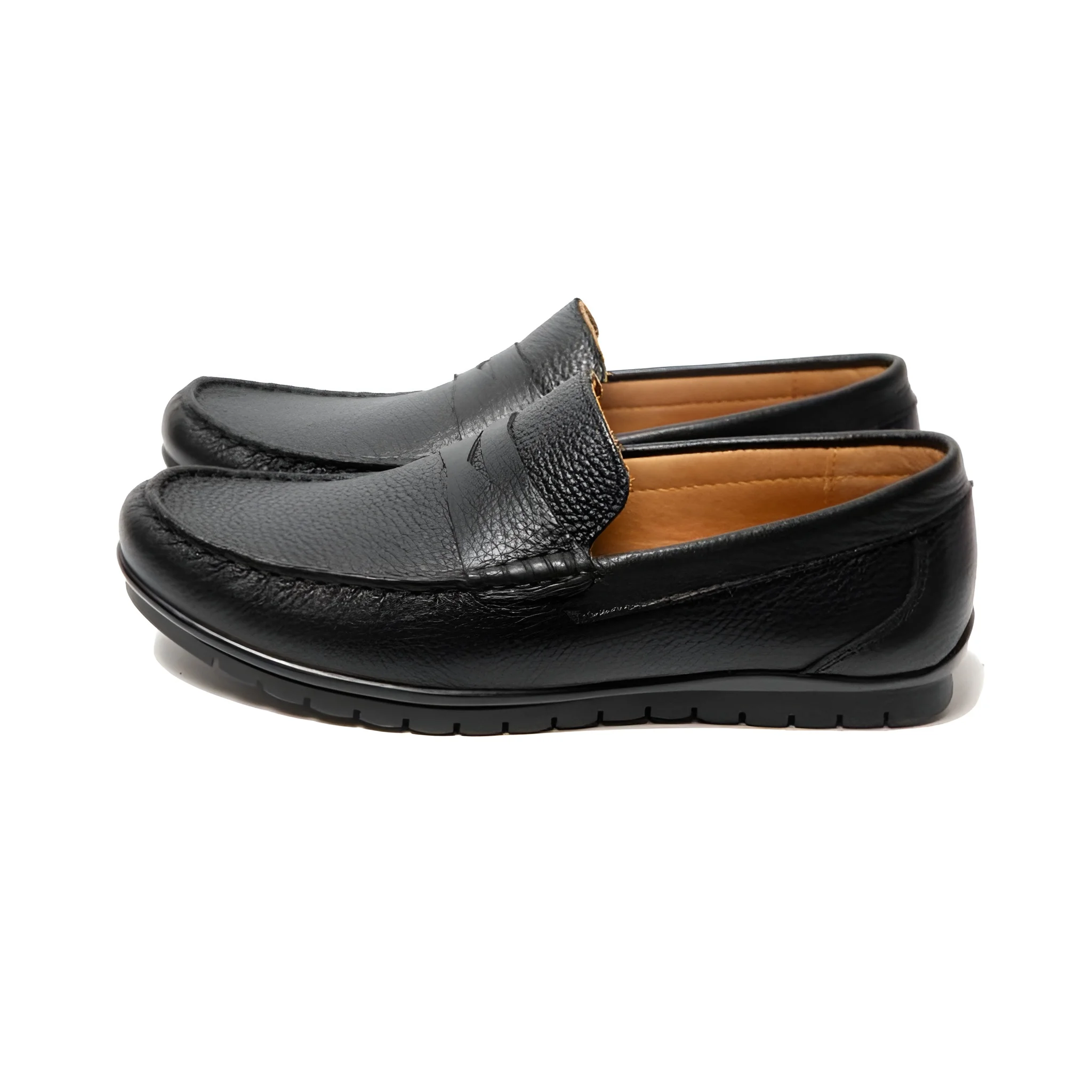 Riêng tư: GIÀY LƯỜI MOCCASIN DA BÒ MILL HẠT  MF19