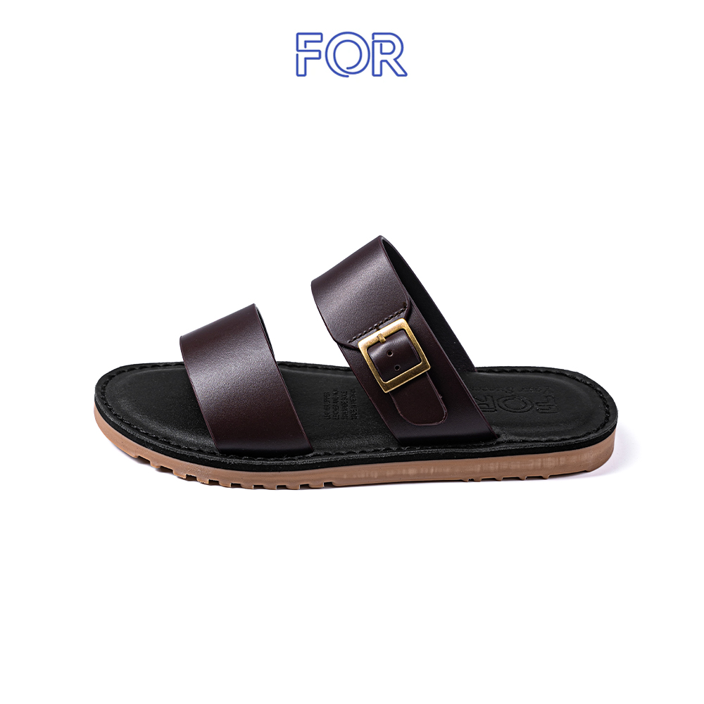 DÉP HAI QUAI NGANG DA BÒ NÂU DHQ11