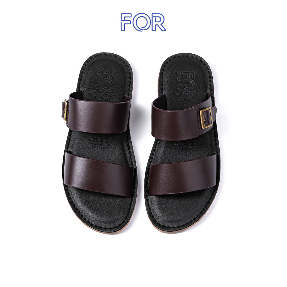 DÉP HAI QUAI NGANG DA BÒ NÂU DHQ11