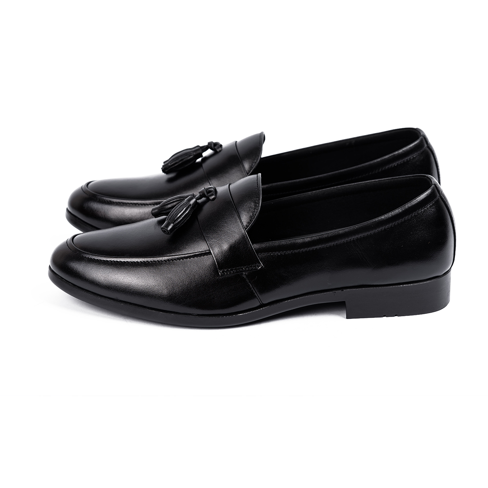 GIÀY LƯỜI TASSEL LOAFERS MÀU ĐEN TLF01