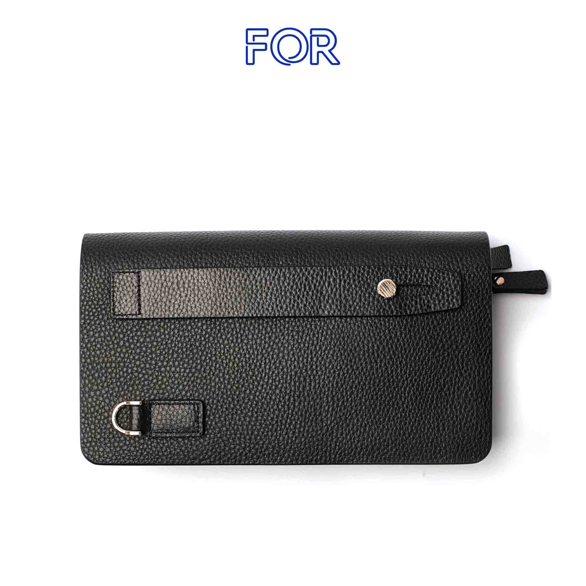 CLUTCH DA BÒ MILL HẠT KHÓA 2 ZIP C04