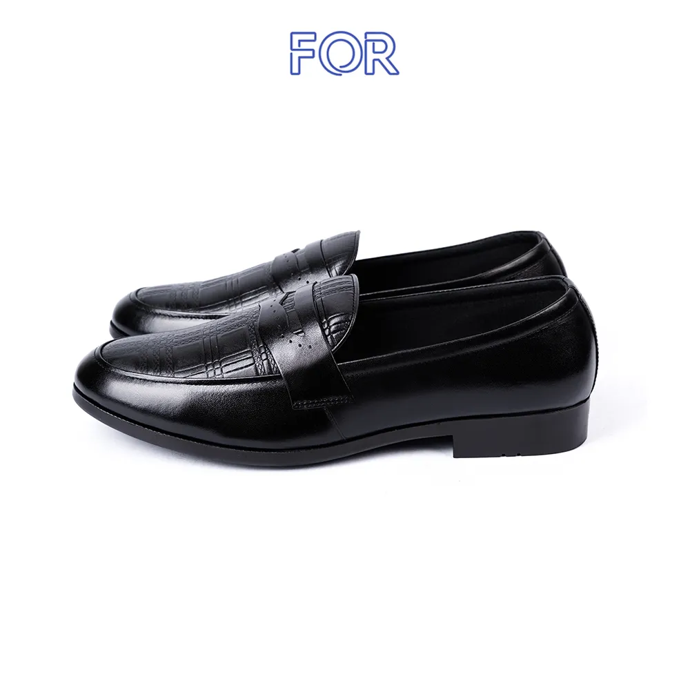 GIÀY LƯỜI PENNY LOAFERS VÂN KẺ  PLF21
