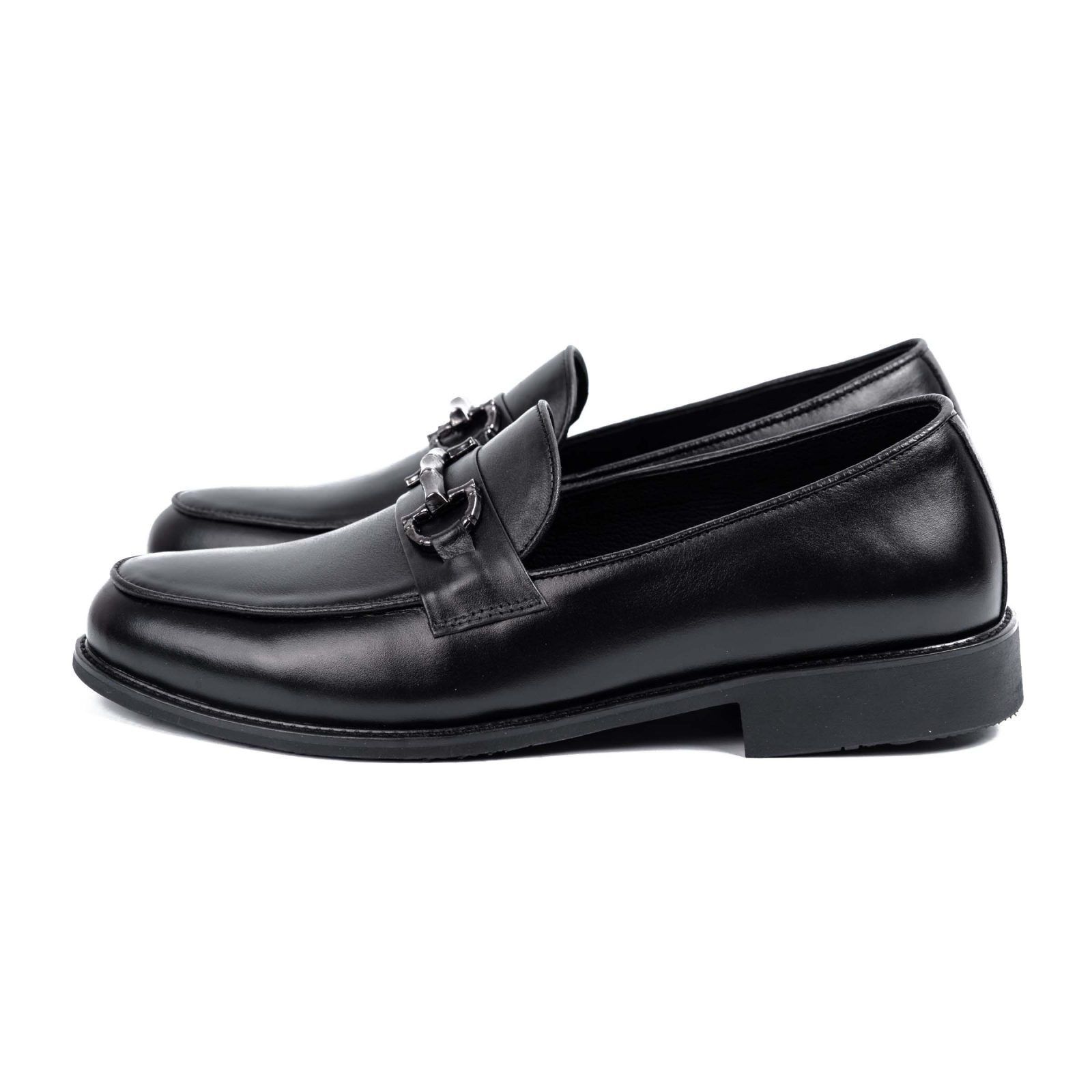 GIÀY HORSEBIT LOAFER DA BÒ PHOM TRÒN HLF23