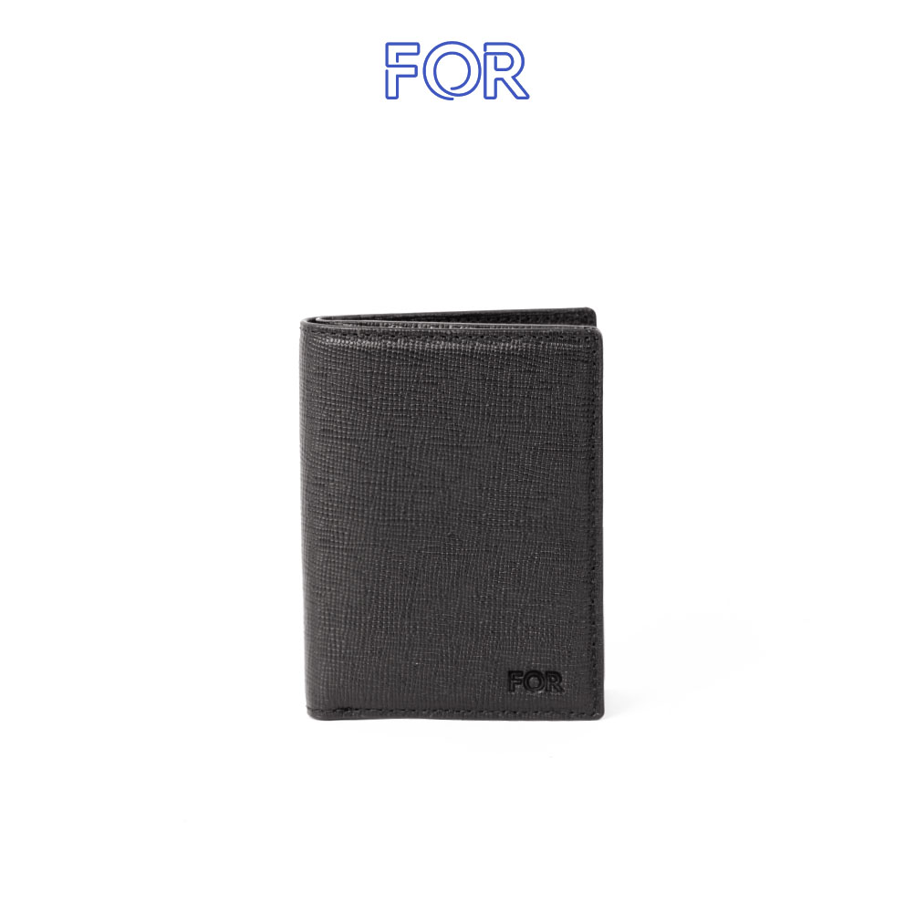 VÍ MINI DA BÒ VÂN EPSOM KIỂU DÁNG BASIC V92D-D