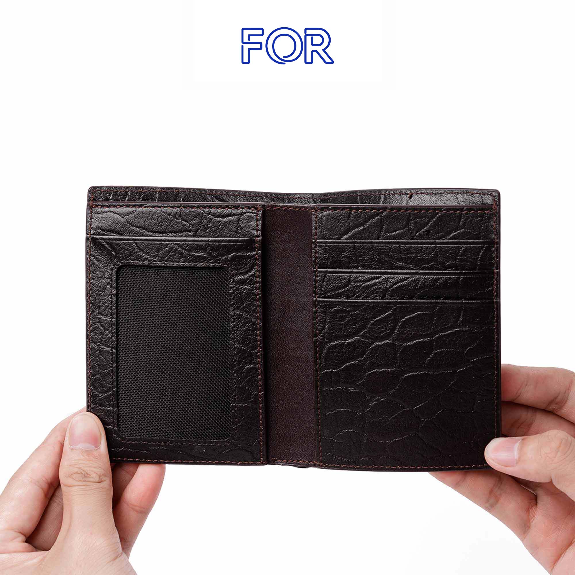 VÍ NAM DA BÒ VÂN DA VOI MÀU NÂU V69N-D