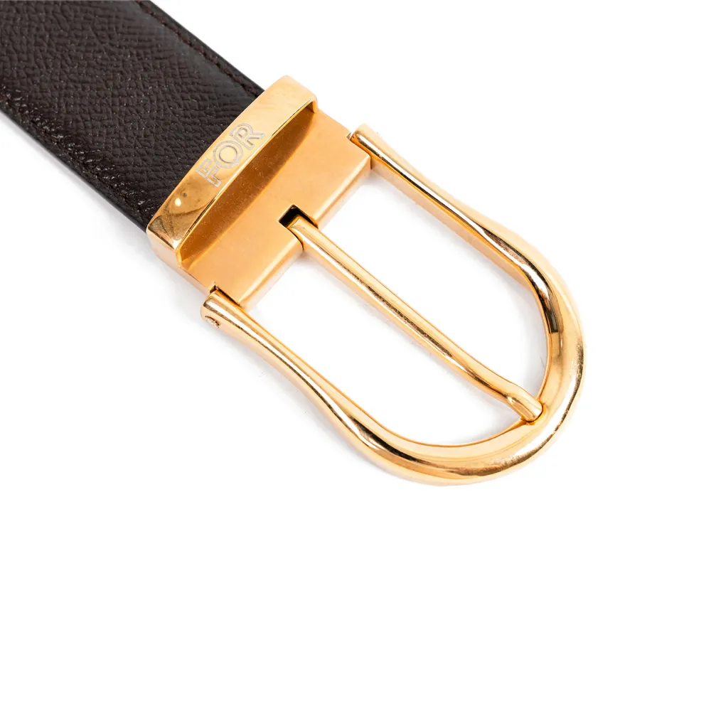 DÂY LƯNG DA BÒ EPSOM RAY CAO CẤP MẶT KHÓA KIM DL22