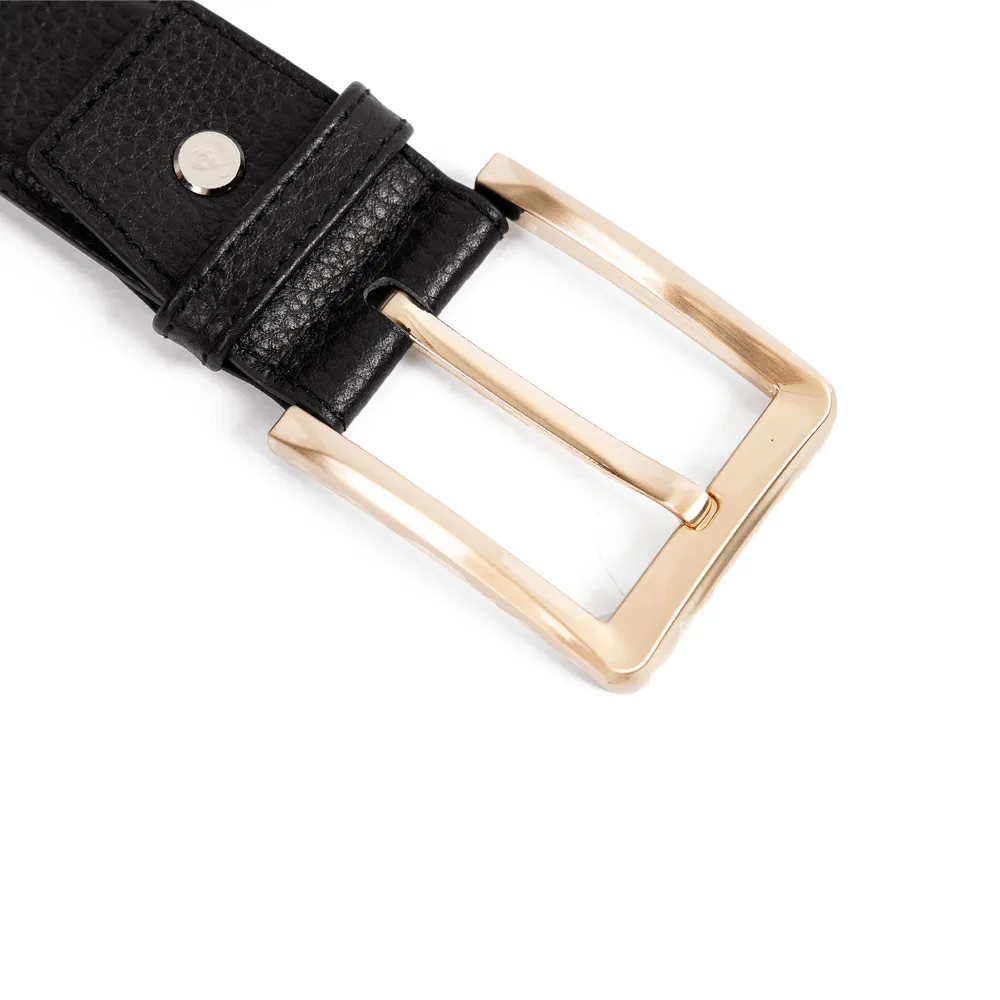 DÂY LƯNG DA BÒ MILL MẶT KHÓA KIM DL21