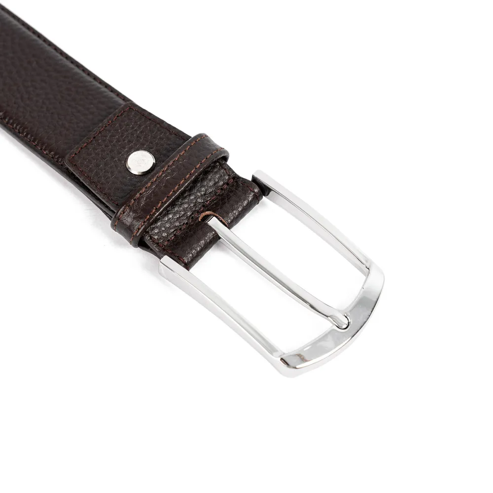 DÂY LƯNG DA BÒ MILL MẶT KHÓA KIM DL21