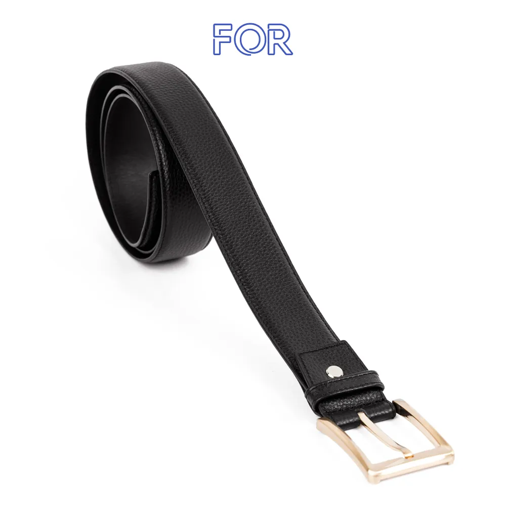 DÂY LƯNG DA BÒ MILL MẶT KHÓA KIM DL21