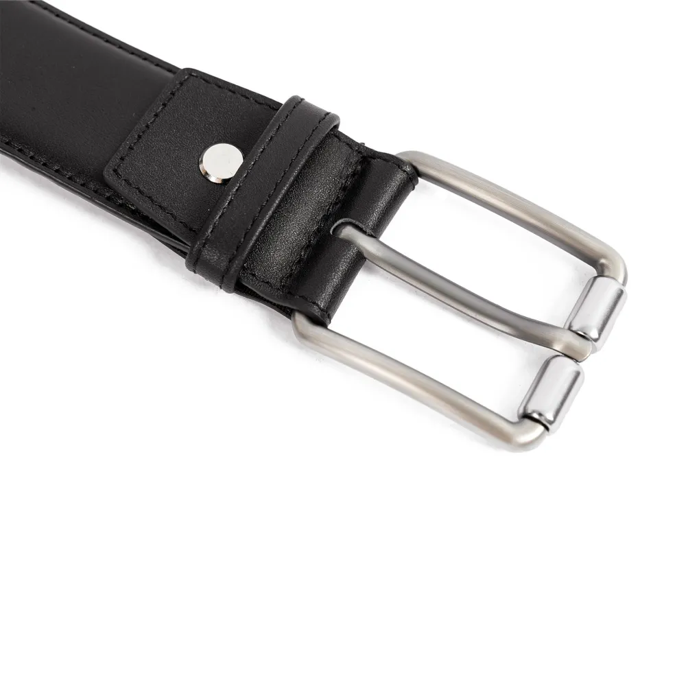 DÂY LƯNG DA BÒ TRƠN MẶT KHÓA KIM DL20