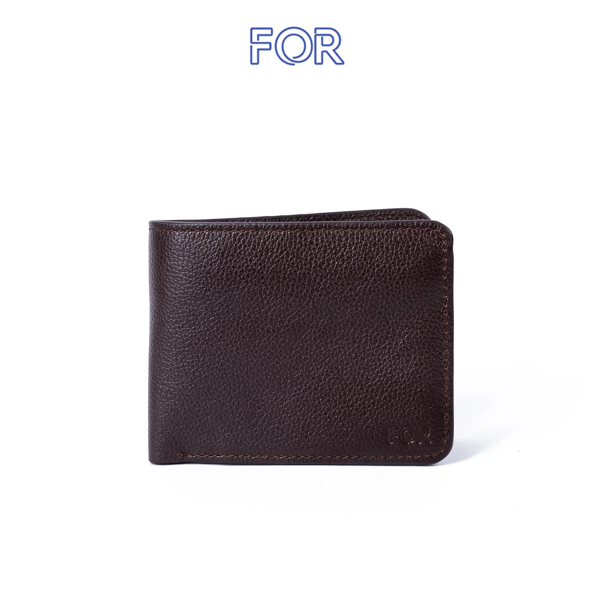 VÍ MINI DA BÒ MILL HẠT MÀU NÂU V26