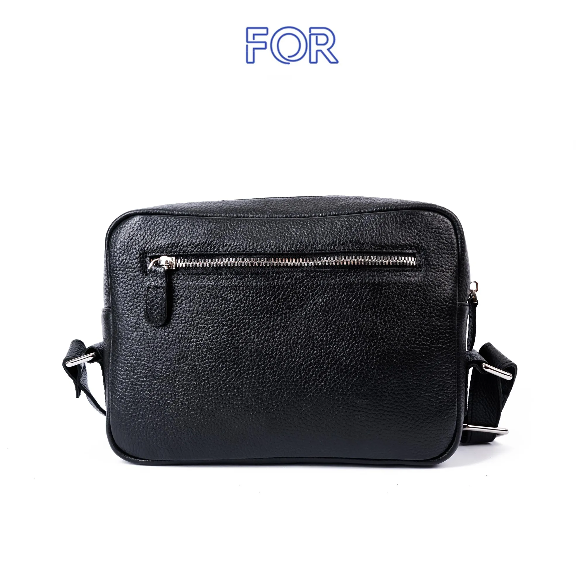 TÚI ĐEO CHÉO DA BÒ MILL 2 NGĂN TD16