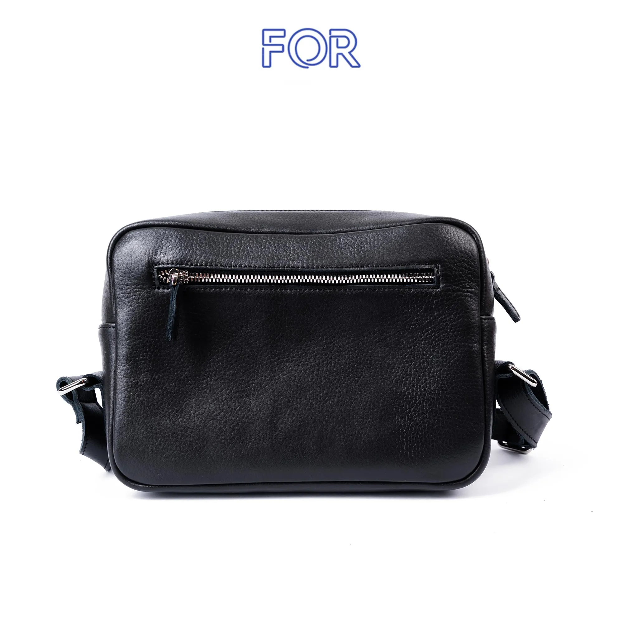 TÚI ĐEO CHÉO DA BÒ NAPPA 2 NGĂN TD16