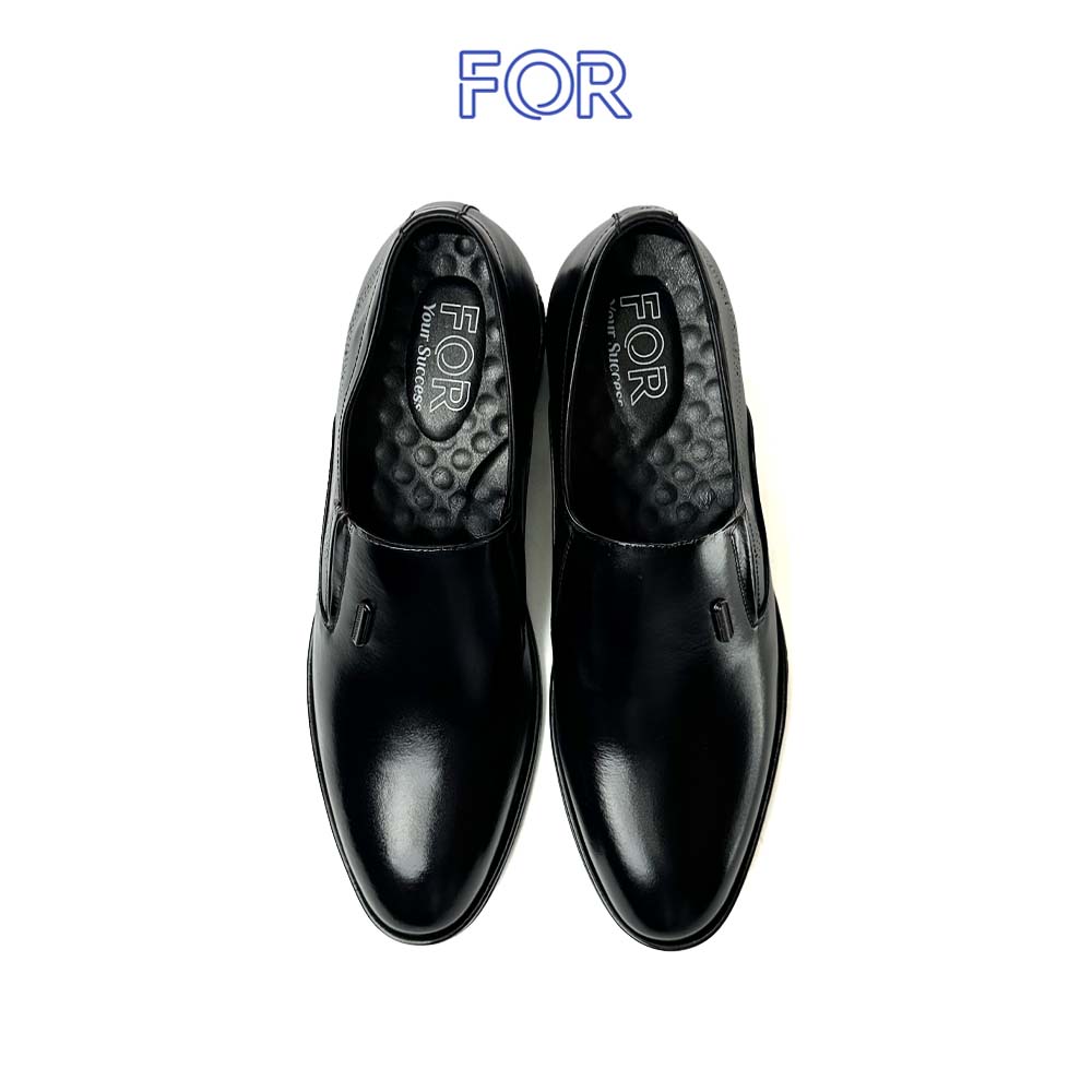 GIÀY TĂNG CHIỀU CAO LOAFER DA BÒ HỌA TIẾT DNLF03